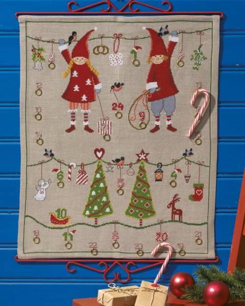 Broderikit Moderne nisser 5125/48 48 x 58 cm