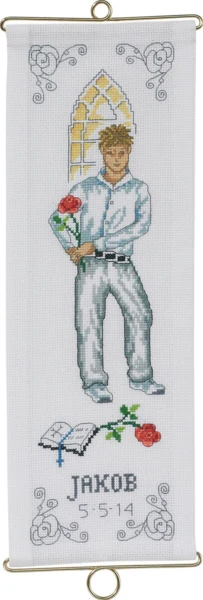 Broderikit Jakob inkl/5188/14 14 x 40 cm