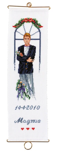 Broderikit "Magnus 12x40cm m/5188/12"