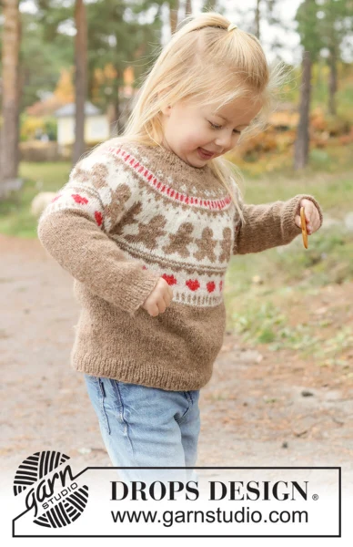 50-2 Cookie Parade Sweater by DROPS Design