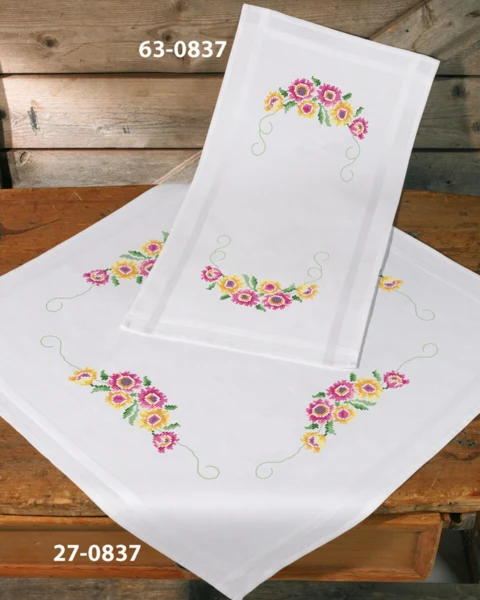 Broderikit African Marguerit 40 x 80 cm