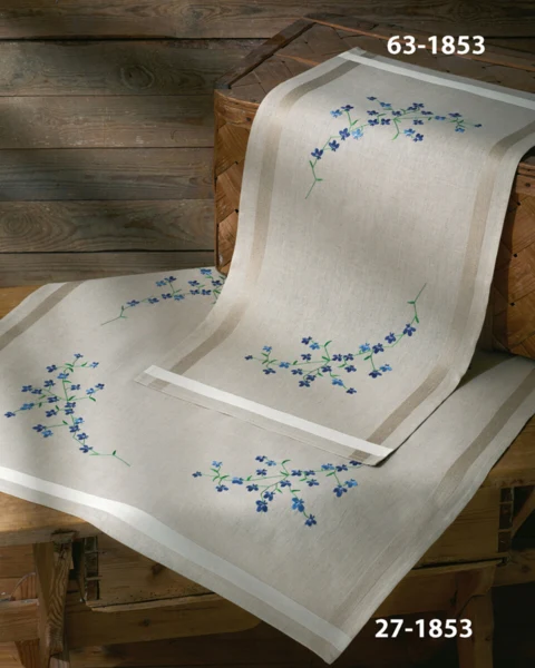 Broderikit Lobelia 40 x 80 cm