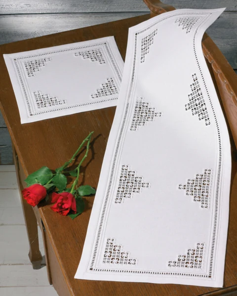 Broderikit Hardanger 29 x 82 cm