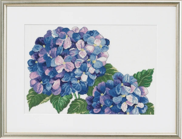 Broderikit Hortensia R5318 55 x 41 cm