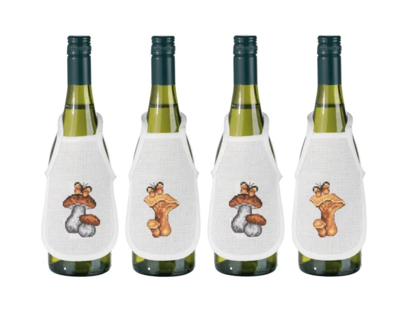 Broderikit Svampe 0330B x 4 10 x 15 cm