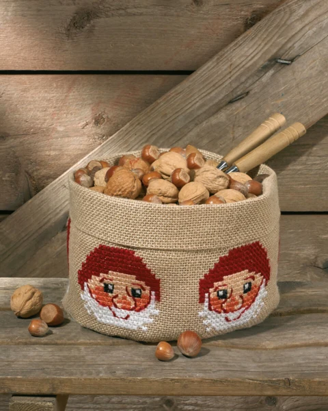 Broderikit Nisse 21 Ø x 19 cm