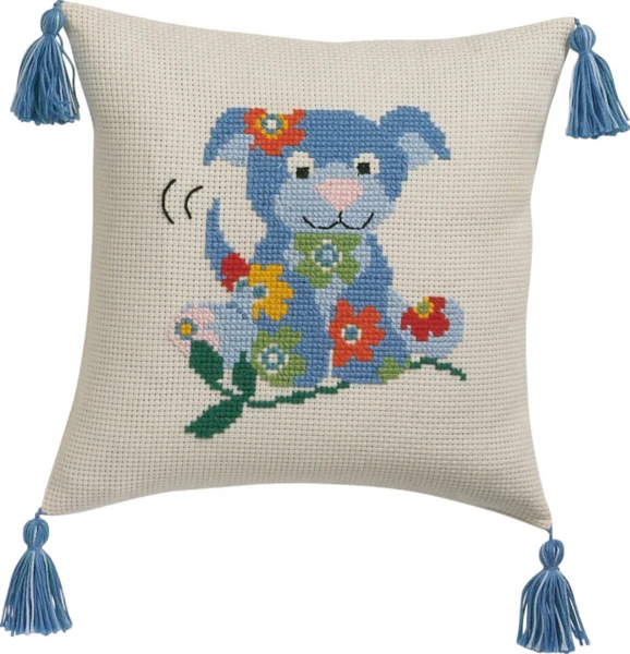 Broderikit Hund 30 x 30 cm