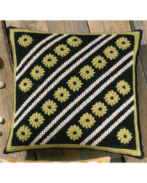 Broderikit Pude inkl. m. 32x32 cm