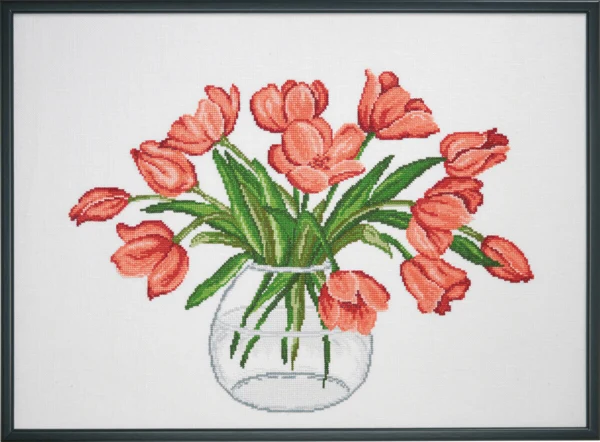 Broderikit Tulipaner R5472 58 x 42 cm