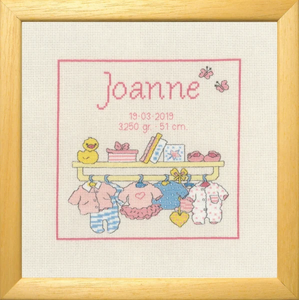 Broderikit Bobbi Joanne 22 x 22 cm