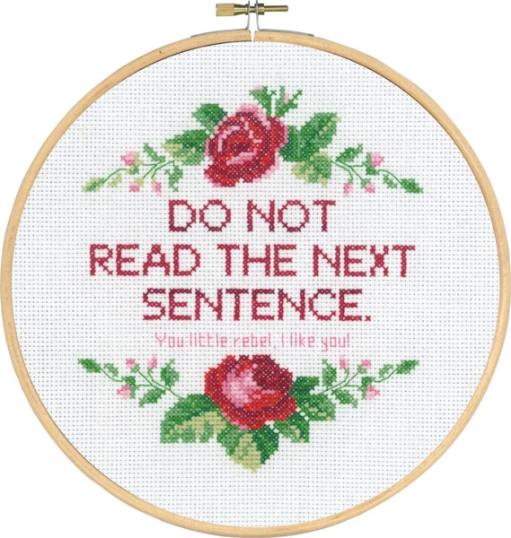 Broderikit Do not read M 5810/22 20 Ø