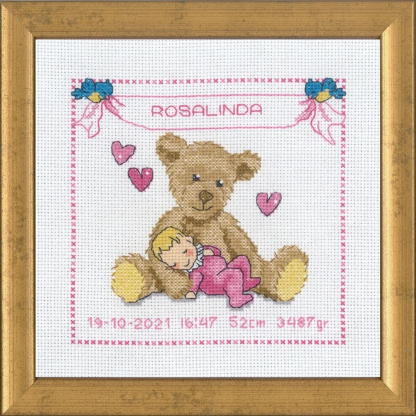 Broderikit Rosalinda R5500 19 x 19 cm