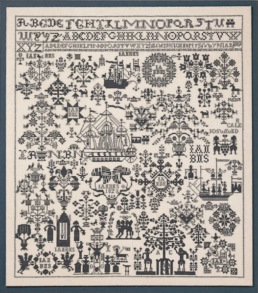 Broderikit Navneklud 65 x 72 cm