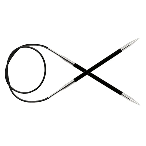 KnitPro Karbonz FASTE Rundpinde 40 cm (2-6.00mm)
