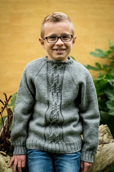 Snoningsbluse til drenge i Mayflower Easy Care Classic