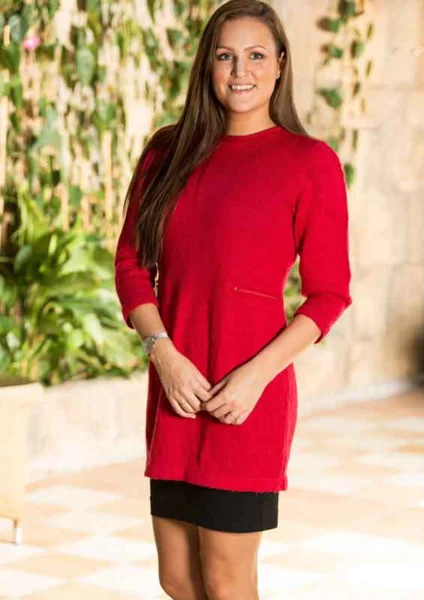 1631 Strikket Sommerkjole