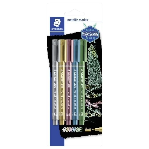 STAEDTLER Metallic marker, 5 stk