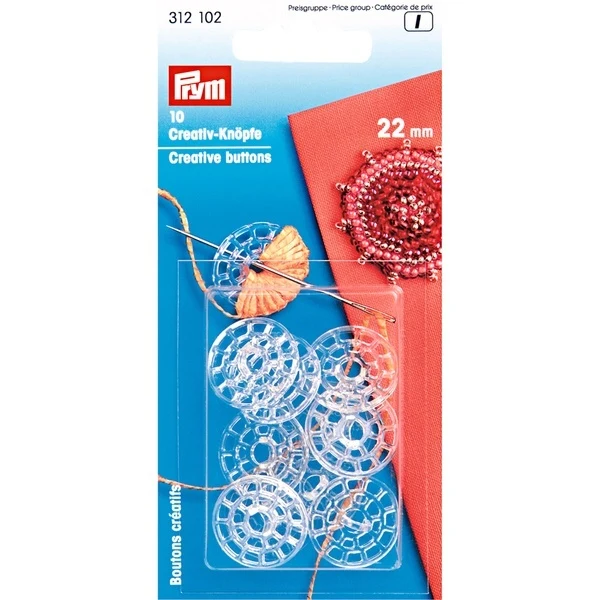 Prym Kreative Knapper 22 mm, 10 stk