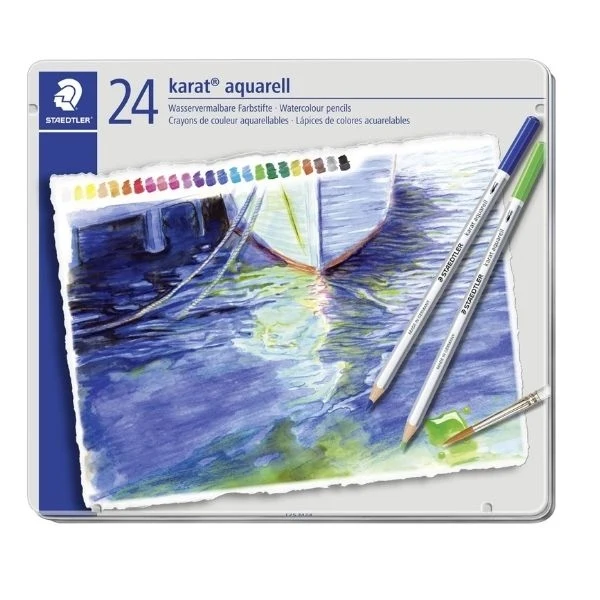 STAEDTLER karat aquarell, 24 stk