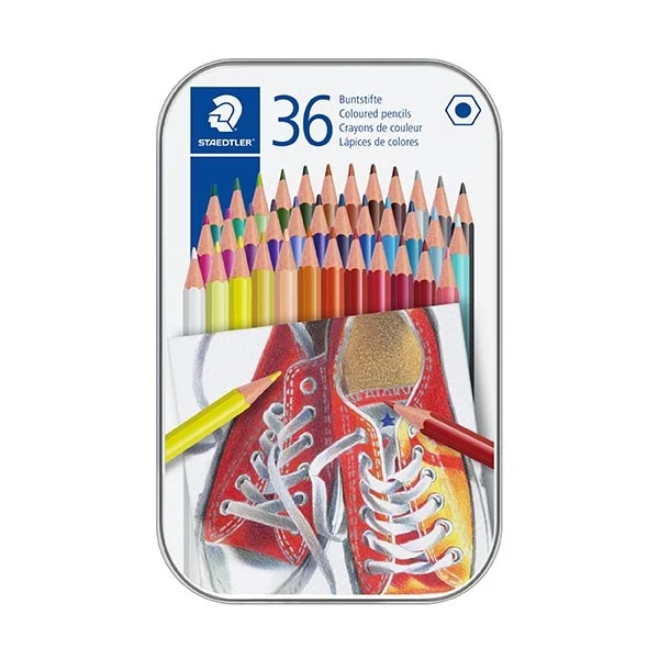 STAEDTLER Farveblyanter, 36 stk