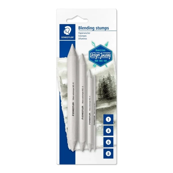 STAEDTLER Tegnestubbe, 4 stk