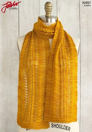 92057 Sage Smudging Scarf