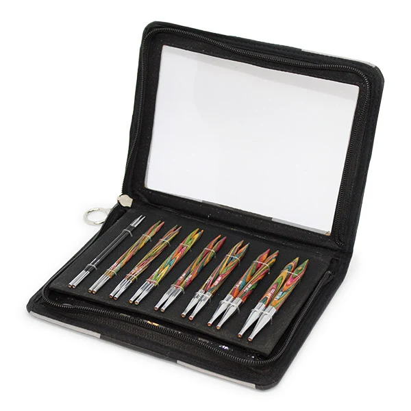 KnitPro Symfonie & Karbonz Udskiftelige Rundpindesæt Deluxe