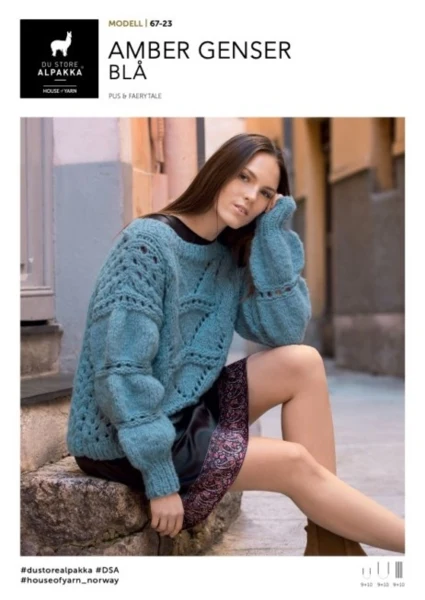 DSA67-23 Amber Genser Blå