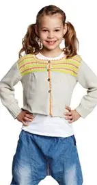 5090BC PIGETRØJE M kulørt bærestykke
og wienerlæg