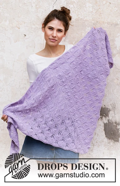 201-17 Lilac Bouquet by DROPS Design