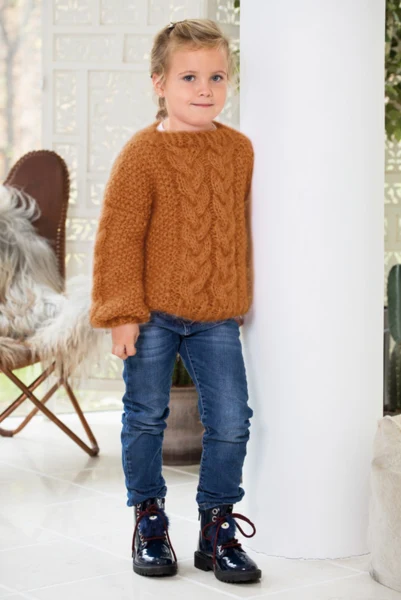 DG395-01 Pixiegenseren Kids Safrangul