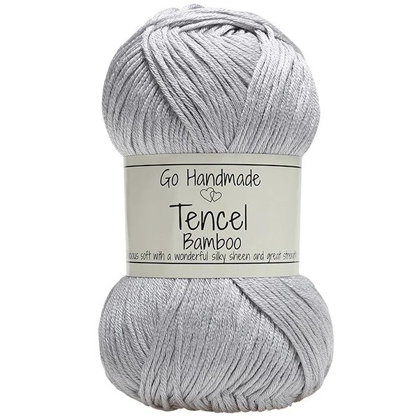 Go Handmade Tencel Bamboo Double 17705 Light grey