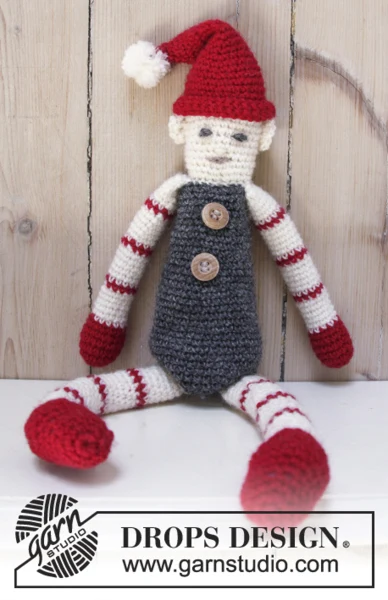 0-1198 Santa's Buddy by DROPS Design