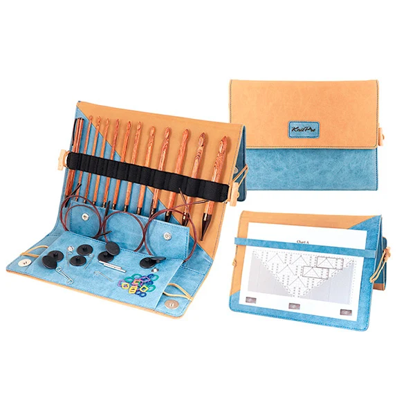 KnitPro Ginger Tunesisk Udskiftbar Hæklenålesæt