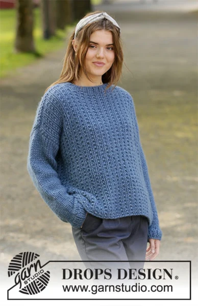 205-42 Blue Jeans by DROPS Design