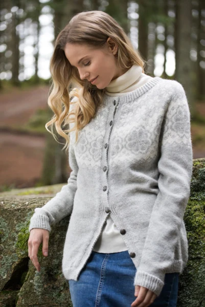 DG406-02 Q-Symre Kofte Grå