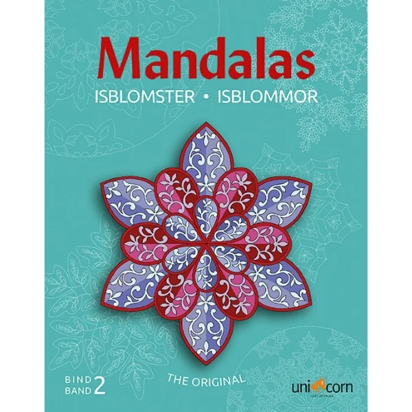Mandalas med Isblomster Bind 2
