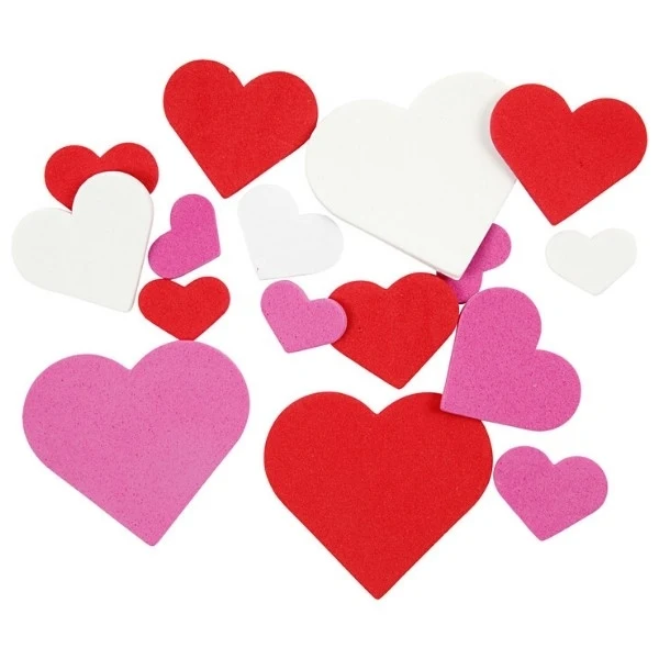 Mosgummihjerter, 200 ass.