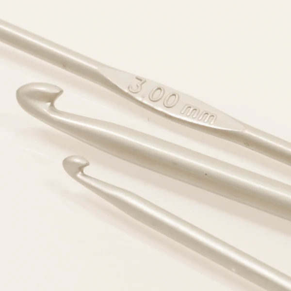 DROPS hæklenåle Basic aluminium