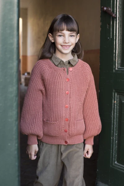 DG417-02 Lisa Jakke Aprikos