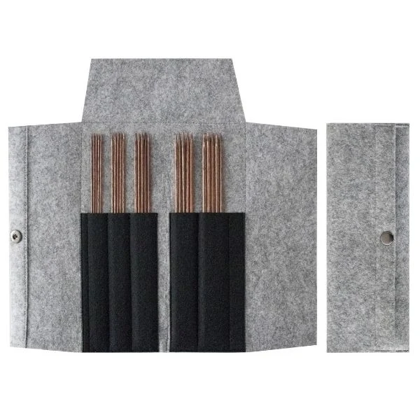 Pony Perfect Strømpepindesæt (2.00-4.00mm) Grå/Sort Etui