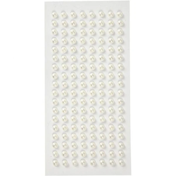 Selvklæbende Halv-perler