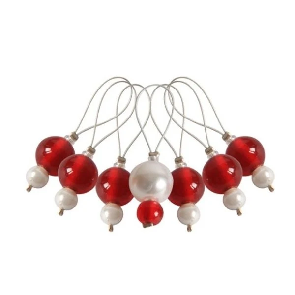 KnitPro ZOONI Maskemarkører Amaranth, 7 Stk.