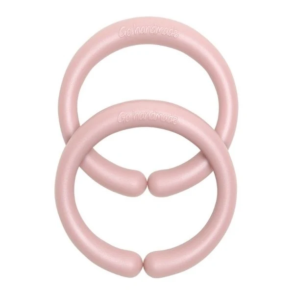 Go Handmade Ring Link 6 cm, 2 Stk. Gammelrosa