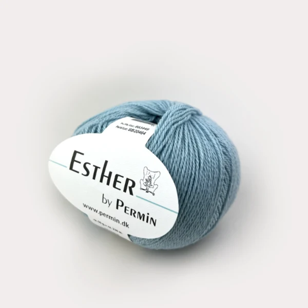 Permin Esther 49 Lys blå