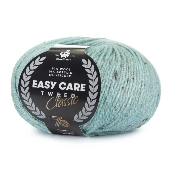 Mayflower Easy Care Classic Tweed 598 Lys akvamarin