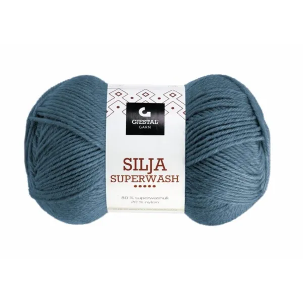 Gjestal Silja Superwash 385 Denim
