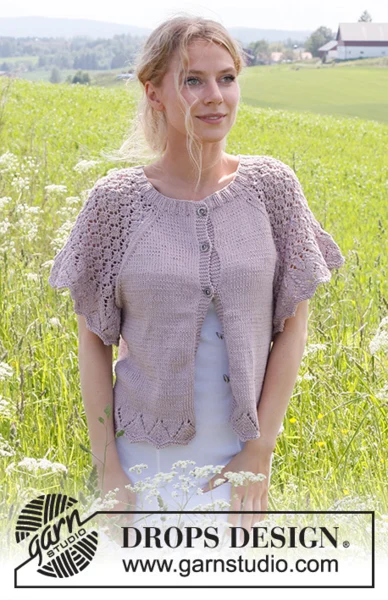 232-17 Race the Wind Jacket by DROPS Design