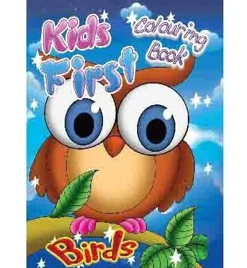 Malebog A4 Fugle, 16 sider