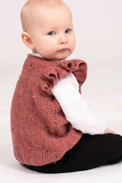 144-2 KLOKKEBLOMST VEST - MINI